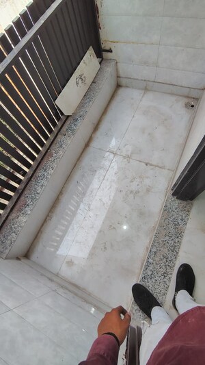 Balcony in 2 BHK Builder Floor at Dwarka Mor – for Rent