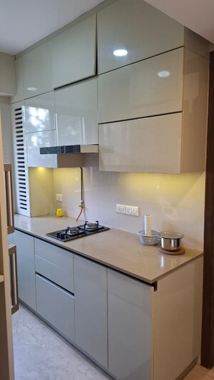 Kitchen in 1 BHK Apartment at Hiranandani Zen, Powai – for Rent