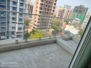 Balcony in 3 BHK Apartment at Shreenathji Celestial Heights, Malad West – for Rent