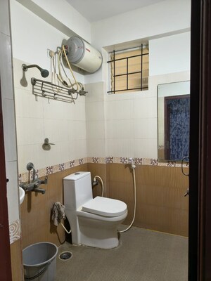 Bathroom in 3 BHK Apartment at Mahaveer Rich, Jalahalli West – for Sale