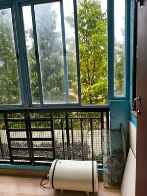 Balcony in 3 BHK Apartment at Mahaveer Rich, Jalahalli West – for Sale