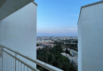 Balcony in 3 BHK Apartment at Prestige Elysian, Bannerghatta Road – for Rent