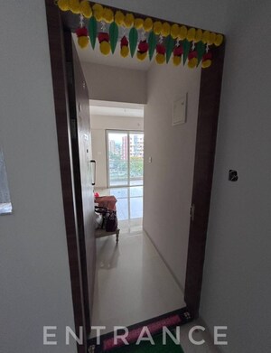 Building Lobby in 2 BHK Apartment at Kuber Antonia, Wakad – for Rent