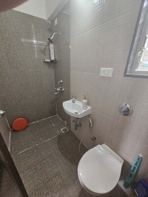 Bathroom in 2 BHK Apartment at Kuber Imperia, Wakad – for Rent