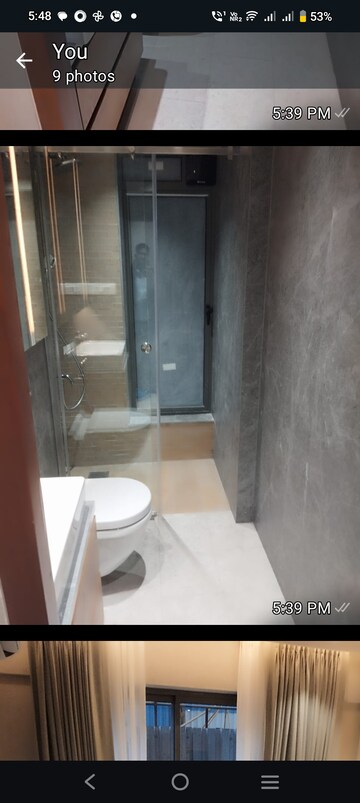 Bathroom in 3 BHK Apartment at Dynamix Luma, Andheri East – for Sale