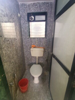 Bathroom in 1 BHK Apartment at Panvelkars Green City, Ambernath – for Rent
