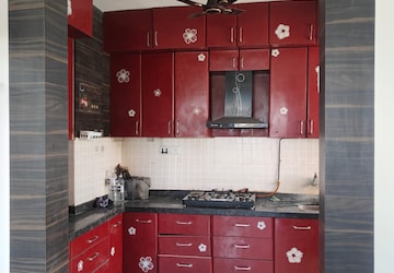 Kitchen in 2 BHK Apartment at Ganga Platino, Kharadi – for Rent