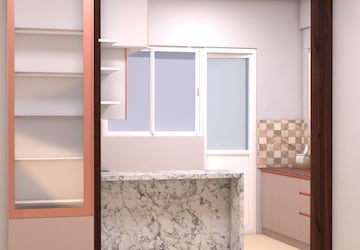Kitchen in 3 BHK Apartment at Vaswani Exquisite, Whitefield – for Rent