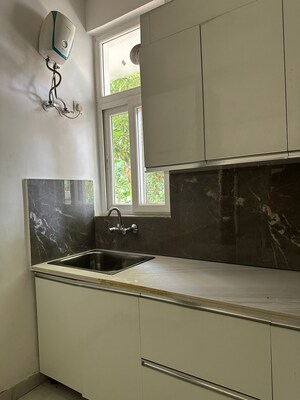 Kitchen in 3.5 BHK Builder Floor at Emaar MGF Emerald Hills, Sector 65 – for Rent