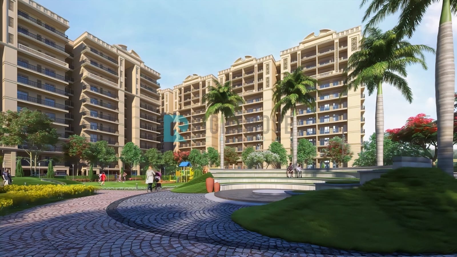 3 BHK + Pooja Room Apartment For Sale in Motia Blue Ridge