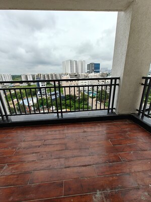 Balcony in 3 BHK Apartment at SRR Sriram River View, Narsingi – for Sale