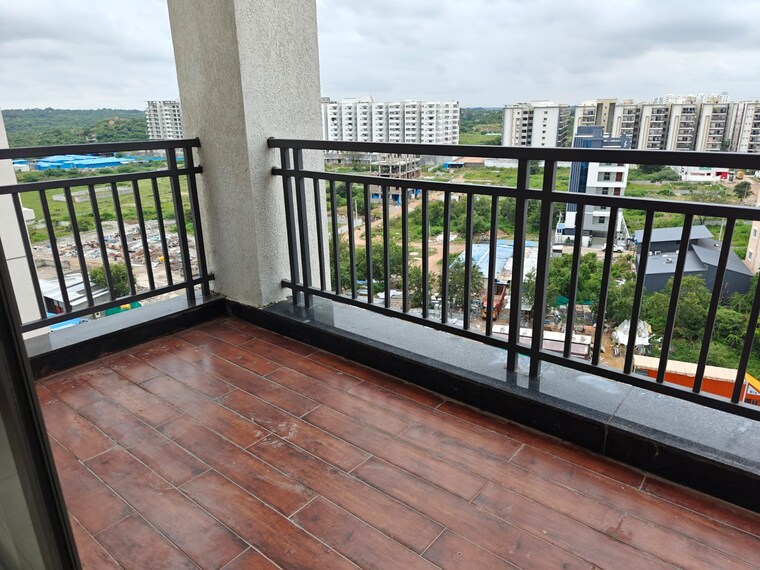 Balcony, srr-sriram-river-view 3 Bedroom 2085 Sq.Ft. Apartment In Narsingi Hyderabad 9334613