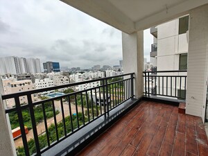Balcony in 3 BHK Apartment at SRR Sriram River View, Narsingi – for Sale