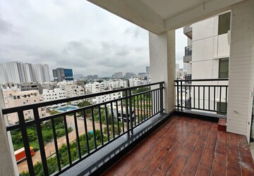 Balcony in 3 BHK Apartment at SRR Sriram River View, Narsingi – for Sale