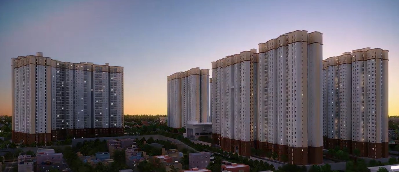 1 BHK 607 Sq.Ft. Apartment in Prestige Jindal City