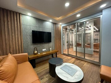 Living Room in 3.5 BHK Builder Floor at Central Park Flower Valley Mikasa Plots, Sohna Sector 33 – for Sale
