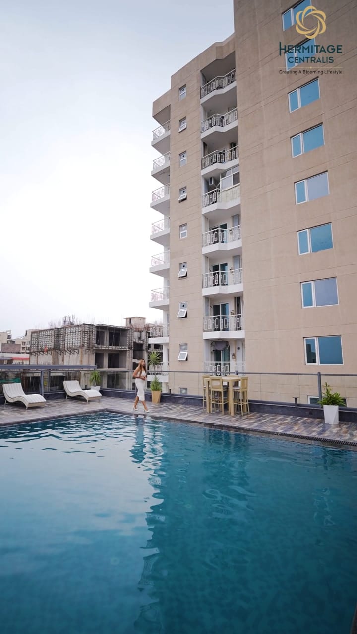 3 BHK 1450 Sq.Ft. Apartment in Hermitage Centralis