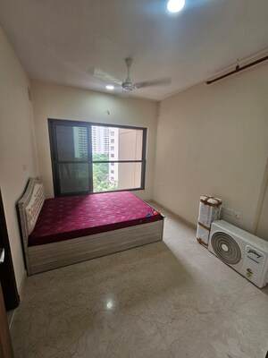 Master Bedroom in 2 BHK Apartment at LnT Veridian, Powai – for Rent