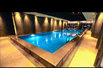 Swimming Pool in 4 BHK Apartment at Avighna One Avighna Park, Lower Parel – for Rent