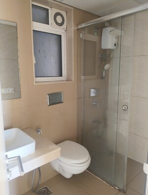 Bathroom in 2 BHK Apartment at LnT Veridian, Powai – for Rent