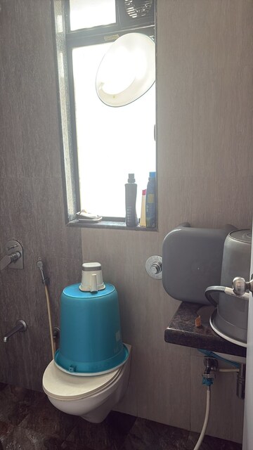 Attached Bathroom in 2 BHK Apartment at Satguru Solitaire, Thane West – for Rent