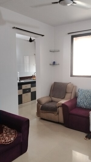 Living Room in 1 BHK Apartment at Tulsi Homes Dhanori, Dhanori – for Rent