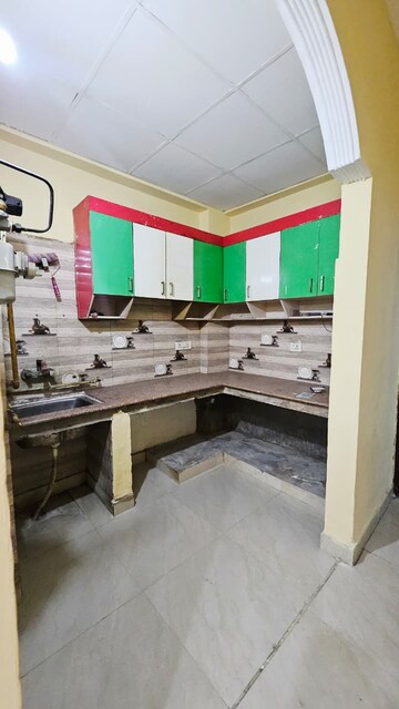 Kitchen in 2 BHK Builder Floor at Hindon Vihar, Sector 49 – for Sale