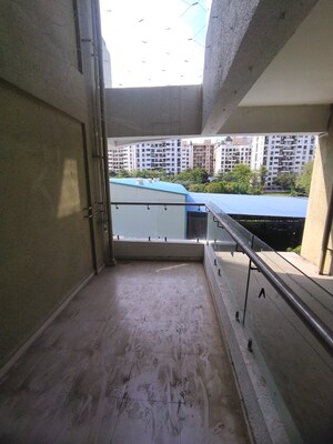 Balcony in 2 BHK Apartment at Vedant Kingston Atlantis, Nibm Annexe – for Rent