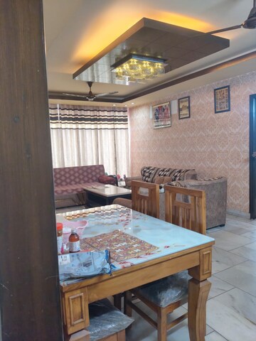 Dining Room in 3 BHK Builder Floor at Malviya Nagar – for Sale