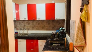Kitchen in 2.5 BHK Apartment at KM Residency, Raj Nagar Extension – for Sale