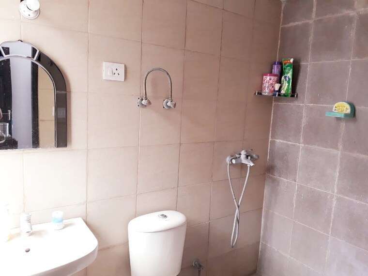 Bathroom, ajnara-integrity 2 Bedroom 616 Sq.Ft. Apartment In Raj Nagar Extension Ghaziabad 9334905