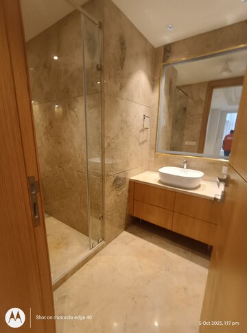Bathroom in 4 BHK Builder Floor at Geetanjali Enclave – for Sale