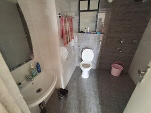 Bathroom in 3 BHK Apartment at Rungta Madgul Antaraa, Diamond Harbour Road – for Rent