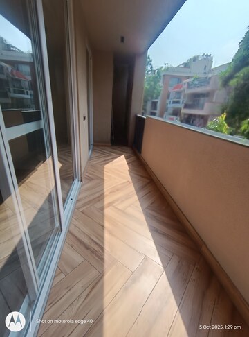 Balcony in 4 BHK Builder Floor at Geetanjali Enclave – for Sale