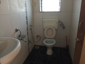 Bathroom in 3 BHK Apartment at Happy Valley, Manpada – for Rent