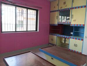 Kitchen in 3 BHK Apartment at Happy Valley, Manpada – for Rent