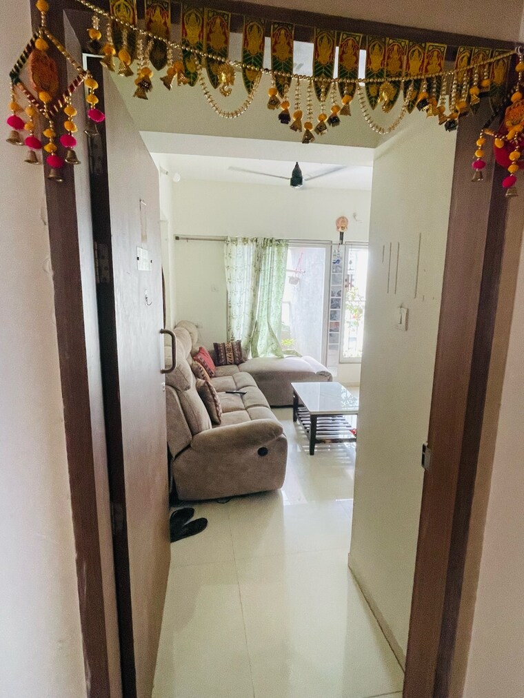 Living Room, 173-west-oaks 2 Bedroom 760 Sq.Ft. Apartment In Wakad Pune 9334943