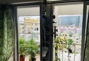 Balcony in 2 BHK Apartment at 173 West Oaks, Wakad – for Sale