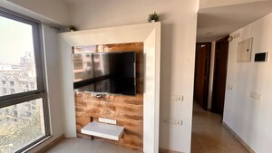 Living Room in 1 BHK Apartment at Hiranandani Zen Maple, Powai – for Rent