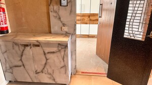 Bathroom in 1 BHK Apartment at Hiranandani Zen Maple, Powai – for Rent