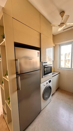 Kitchen in 1 BHK Apartment at Hiranandani Zen Maple, Powai – for Rent