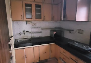 Kitchen in 2 BHK Builder Floor at Dilshad Colony – for Sale