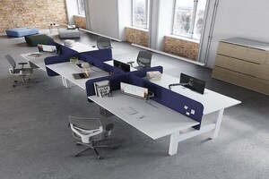 Team Area in  Office Space at Magarpatta City Erica, Magarpatta City – for Rent