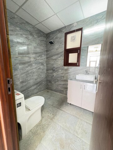 Bathroom in 3 BHK Builder Floor at Saket – for Rent