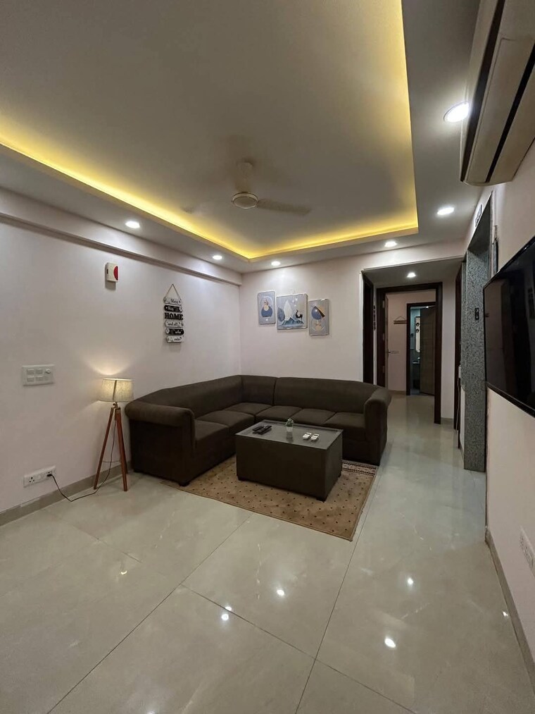 Living Room, saket 2 Bedroom 850 Sq.Ft. Builder Floor In Saket Delhi 9335035