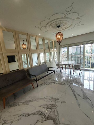 Living Room in 3 BHK Apartment at Bharat Skyvistas, Andheri West – for Sale