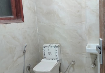 Bathroom in 2 BHK Builder Floor at Chattarpur – for Rent