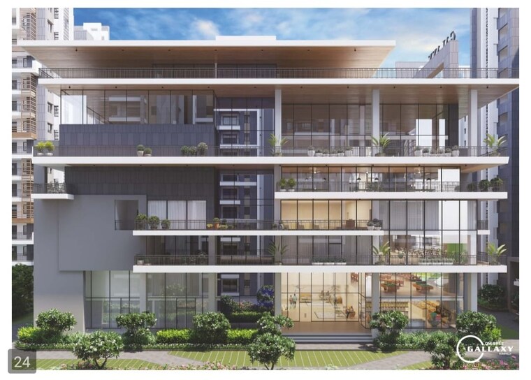 Exterior View, om-sree-gallaxy 2 Bedroom 1285 Sq.Ft. Apartment In Kompally Hyderabad 9335078