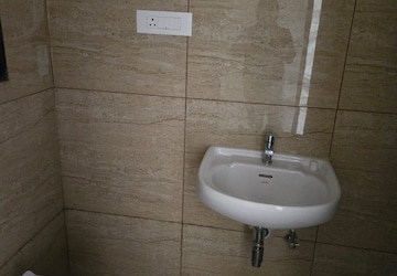 Bathroom in 1 BHK Apartment at Chandak 34 Park Estate, Goregaon West – for Rent