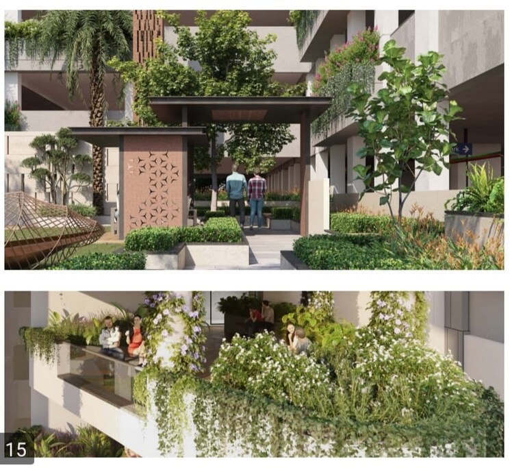 Exterior View, om-sree-skypark 3 Bedroom 1815 Sq.Ft. Apartment In Kompally Hyderabad 9335090